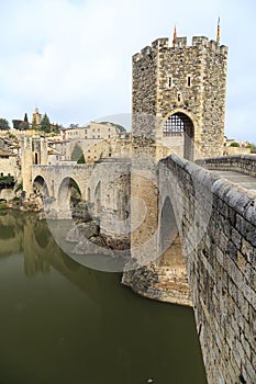 Besalu Spain, a Catalan village