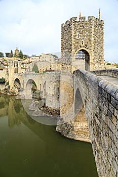 Besalu Spain, a Catalan village