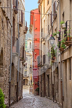 Besalu street Spain