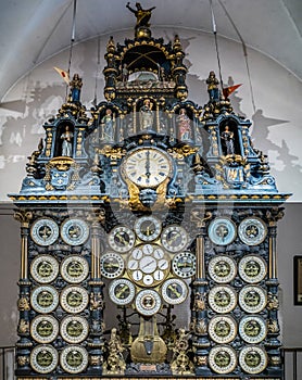 BESANCON/FRANCE - SEPTEMBER 13 : View of the Astronomical Clock