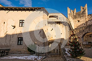 Beseno Castle in Trentino, Italy