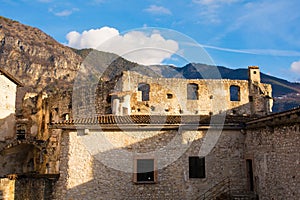 Beseno Castle in Trentino, Italy