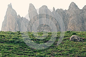 Besh Barmag Mountain, Azerbaijan