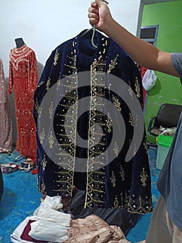 Beskap tradisonal clothes for wedding
