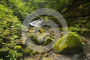 The Beskydy mountains