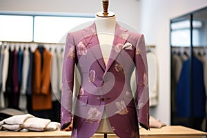 bespoke tailored jacket on a mannequin