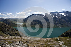 Besseggen Ridge in Jotunheimen National Park