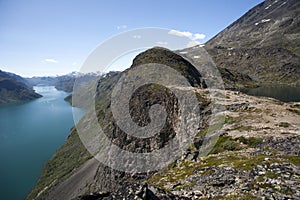 Besseggen Ridge in Jotunheimen National Park