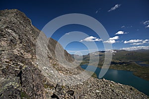 Besseggen Ridge in Jotunheimen National Park