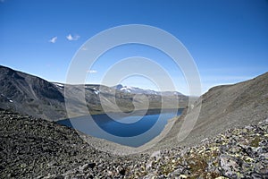 Besseggen Ridge in Jotunheimen National Park