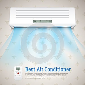 Best Air Conditioner Illustration