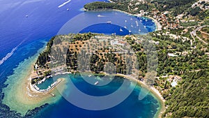 Best Beaches of Corfu island. Kalami . Greece travel