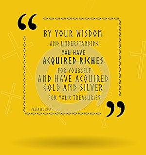 Best Bible quotes about wisdom and riches