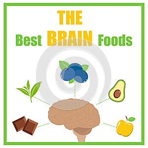 The best brain foods background