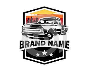 the best c10 truck logo for the truck car industry. vector illustration available in eps 10.