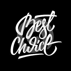 Best Choice Calligraphy Lettering Badge