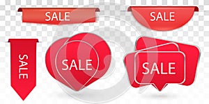 Best choice tags, vector red labels isolated on white background. Best choice 3d ribbon banners PNG