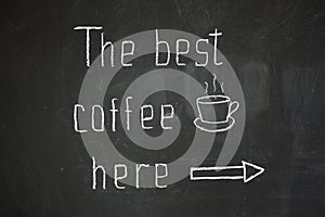 The best coffee here