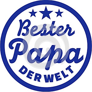 Best Dad of the world German