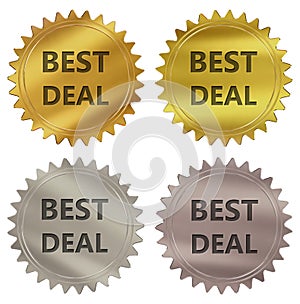 Best deal guarantee label