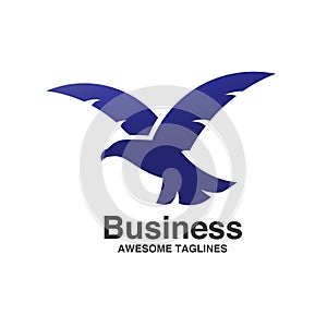 Best Eagle fly logo Template