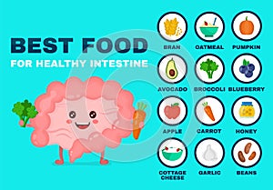 Best food for strong intestine