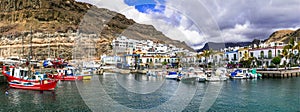 Best of Gran Canaria - Traditional fishing village Puerto de Mogan, popular tourist destination photo