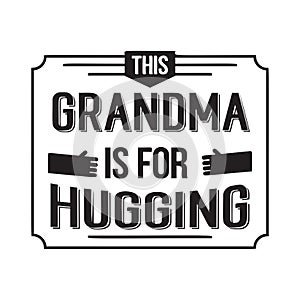 Best grandma handwritten in black