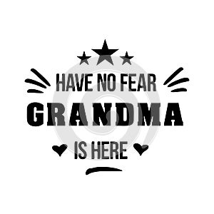 Best grandma handwritten in black