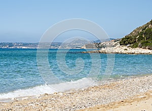 Best greek beach, Myrthos