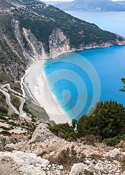 Best greek beach, Myrthos