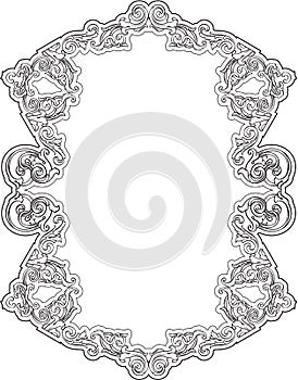 Best greeting retro frame