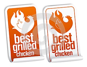 Best grilled chicken stickers.