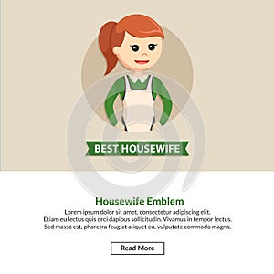 Best house wife emblem information