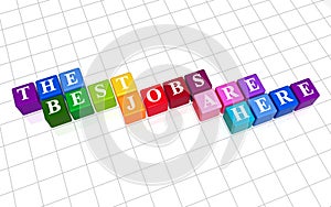 the best jobs are here, colour