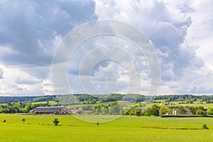 Best of Limburg landscape, beautiful green scenery