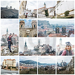 Best of Mikulov, Czech republic, collage