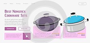 Best nonstick cookware sets, website page online
