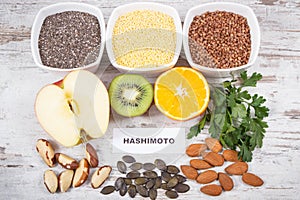 Best nutritious food for healthy thyroid. Natural eating containing vitamins