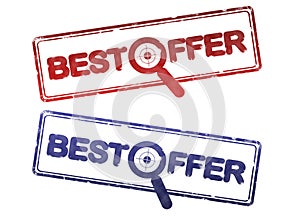 Best offer stamp