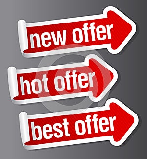 Best offer stickers.
