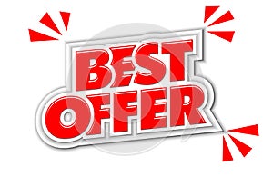 Best offer text effect