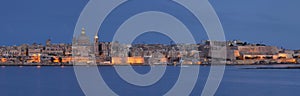 Best panorama view of La Valletta, Malta