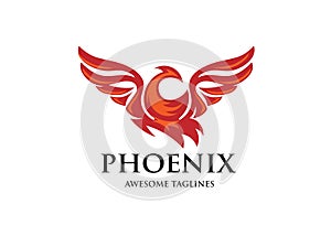 Best phoenix bird logo design