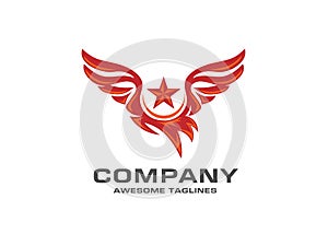 Best phoenix bird logo design