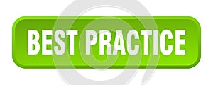 best practice button. best practice square 3d push button.