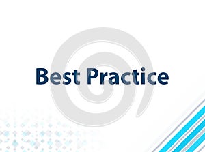 Best Practice Modern Flat Design Blue Abstract Background
