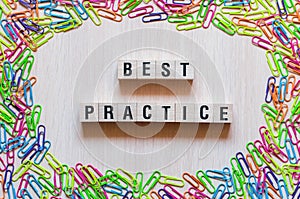 Best practice word concept