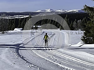 best prepared cross country ski tracks in the mountains of Norway