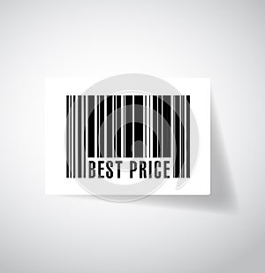 Best price barcode upc code illustration design photo
